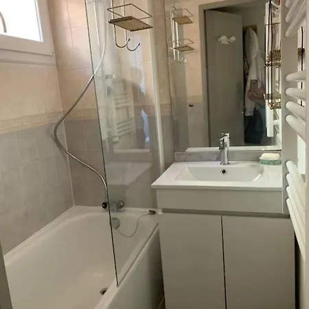 Maisonnette, 5 Pers, 500m Plage, Parking, Terrasse 度假居 *