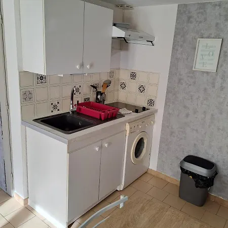 Maisonnette, 5 Pers, 500m Plage, Parking, Terrasse 阿格德