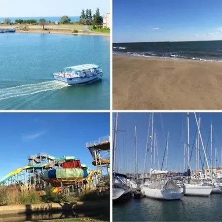 Maisonnette, 5 Pers, 500m Plage, Parking, Terrasse Nyaraló