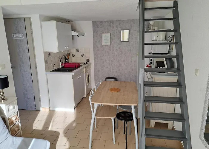 Nyaraló Maisonnette, 5 Pers, 500m Plage, Parking, Terrasse